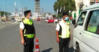 حملات مرورية لمراقبة المخالفات في القاهرة والجيزة 2 حملات مرورية لمراقبة المخالفات في القاهرة والجيزة