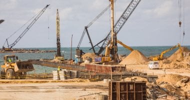 إغلاق ميناء العريش البحري نتيجة العاصفة الترابية 2 إغلاق ميناء العريش البحري نتيجة العاصفة الترابية