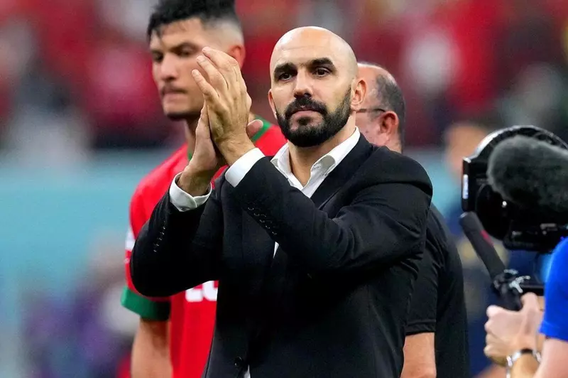 الركراكي يتحدث عن إنجازات كأس العالم وأمم أفريقيا وإقناع دياز ولامين يامال 2 الركراكي يتحدث عن إنجازات كأس العالم وأمم أفريقيا وإقناع دياز ولامين يامال