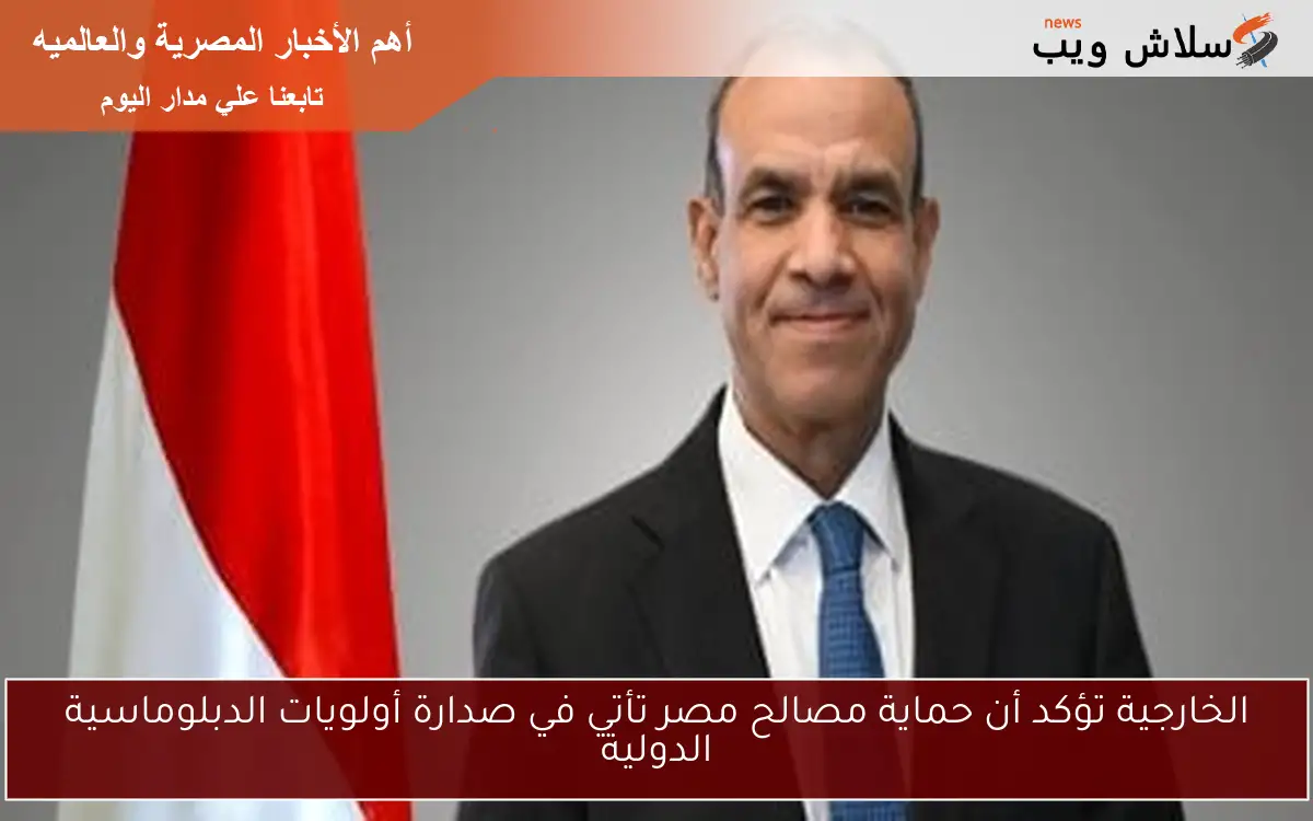 الخارجية تؤكد أن حماية مصالح مصر تأتي في صدارة أولويات الدبلوماسية الدولية 2 الخارجية تؤكد أن حماية مصالح مصر تأتي في صدارة أولويات الدبلوماسية الدولية