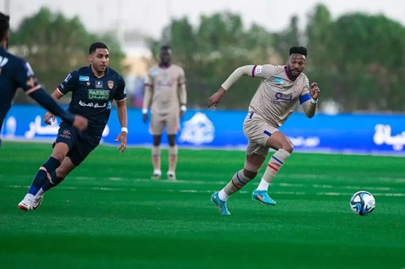الفيحاء يحصل على تعادل متأخر مع العروبة في صراع البقاء بالدوري السعودي 2 الفيحاء يحصل على تعادل متأخر مع العروبة في صراع البقاء بالدوري السعودي