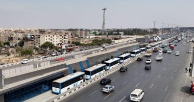 مع اقتراب موعد تشغيله.. أبرز المعلومات حول الأتوبيس الترددي (إنفوجراف)