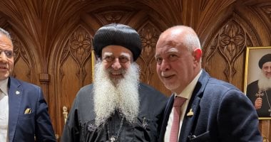 النائب حازم الجندي يزور مطرانية طنطا ويهنئ الأنبا بولا والأقباط بعيد القيامة 2 النائب حازم الجندي يزور مطرانية طنطا ويهنئ الأنبا بولا والأقباط بعيد القيامة