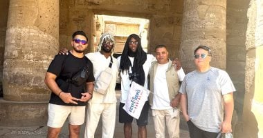 معابد الأقصر تستضيف نجوم كرة القدم الأمريكية.. صور 2 معابد الأقصر تستضيف نجوم كرة القدم الأمريكية.. صور