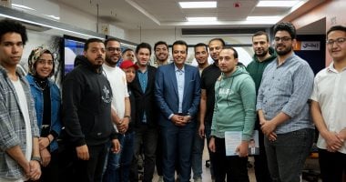 محمد السيد الشاذلي يزور موقع إيجي إن خلال حملته الانتخابية 2 محمد السيد الشاذلي يزور موقع إيجي إن خلال حملته الانتخابية