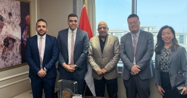 وزير الكهرباء يناقش مع شركة "سانجرو" الصينية التعاون في تصنيع معدات الطاقة المتجددة 2 وزير الكهرباء يناقش مع شركة "سانجرو" الصينية التعاون في تصنيع معدات الطاقة المتجددة