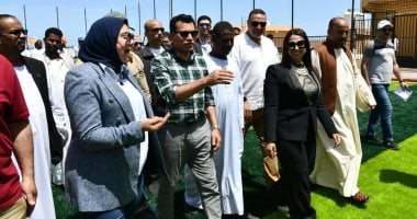 وفد التنسيقية يرافق وزير الشباب والرياضة في جولة بشلاتين وأبو رماد وحلايب 2 وفد التنسيقية يرافق وزير الشباب والرياضة في جولة بشلاتين وأبو رماد وحلايب