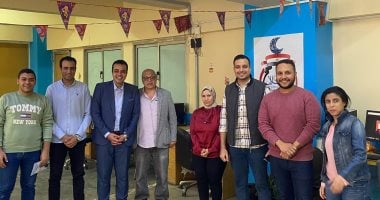 محمد السيد الشاذلي يقوم بجولة انتخابية في دار الهلال 2 محمد السيد الشاذلي يقوم بجولة انتخابية في دار الهلال