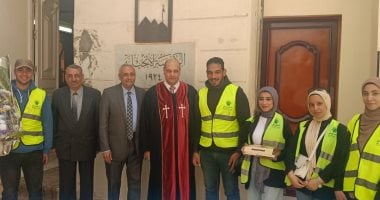 زيارة وفد من التحالف الوطني لتهنئة الأقباط بعيد القيامة في كنائس القليوبية 2 زيارة وفد من التحالف الوطني لتهنئة الأقباط بعيد القيامة في كنائس القليوبية