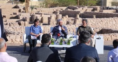 زاهي حواس: الاكتشافات الأثرية في الأردن تكشف عن العلاقة التاريخية بين مصر القديمة والمناطق المجاورة 2 زاهي حواس: الاكتشافات الأثرية في الأردن تكشف عن العلاقة التاريخية بين مصر القديمة والمناطق المجاورة
