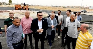 وزير الإسكان يزور محطة رفع مياه ومشاريع الطرق والبنية التحتية في مدينة بدر 2 وزير الإسكان يزور محطة رفع مياه ومشاريع الطرق والبنية التحتية في مدينة بدر