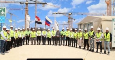 رئيس المحطات النووية يزور محطة الضبعة ويقابل العاملين في المشروع 2 رئيس المحطات النووية يزور محطة الضبعة ويقابل العاملين في المشروع