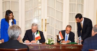 مصر وإيطاليا تبرمان مذكرة تفاهم.. مجالات التعاون تشمل الطاقة وتصدير العمالة 2 مصر وإيطاليا تبرمان مذكرة تفاهم.. مجالات التعاون تشمل الطاقة وتصدير العمالة