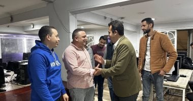 محمد السيد الشاذلي يزور صدى البلد خلال جولات انتخابات نقابة الصحفيين 2 محمد السيد الشاذلي يزور صدى البلد خلال جولات انتخابات نقابة الصحفيين