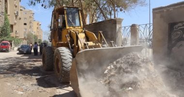 الجيزة تطلق حملات تنظيف في مناطق البوابة الثانية القديمة بحدائق الأهرام 2 الجيزة تطلق حملات تنظيف في مناطق البوابة الثانية القديمة بحدائق الأهرام