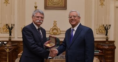 رئيس مجلس النواب يلتقي رئيس برلمان المجر 2 رئيس مجلس النواب يلتقي رئيس برلمان المجر