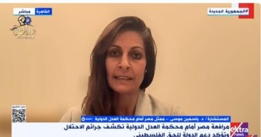 ياسمين موسى: رؤية مصر أمام المحكمة الدولية لتحقيق العدالة وحل الدولتين 2 ياسمين موسى: رؤية مصر أمام المحكمة الدولية لتحقيق العدالة وحل الدولتين