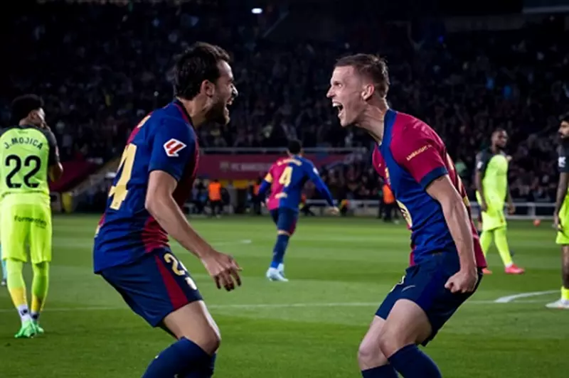 برشلونة يواصل تحقيق الأرقام القياسية تحت قيادة فليك 2 برشلونة يواصل تحقيق الأرقام القياسية تحت قيادة فليك