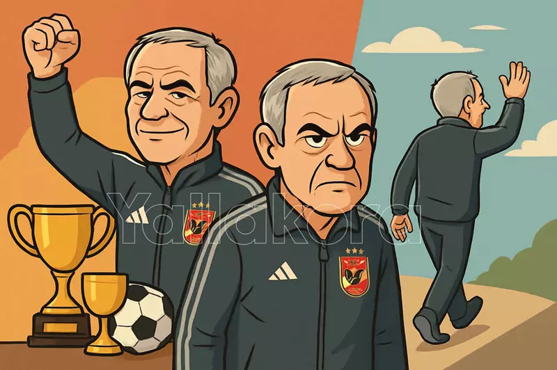سلاش ويب: كولر يغادر تدريب الأهلي 2 سلاش ويب: كولر يغادر تدريب الأهلي