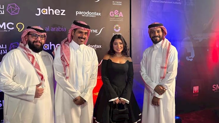 إبراهيم الحجاج وبسمة داود يحتفلان بعرض فيلم "إسعاف" في السعودية 2 إبراهيم الحجاج وبسمة داود يحتفلان بعرض فيلم “إسعاف” في السعودية