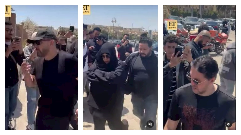 أحمد السقا وريهام عبدالغفور وهشام ماجد يودعون سليمان عيد (فيديو) 2 أحمد السقا وريهام عبدالغفور وهشام ماجد يودعون سليمان عيد (فيديو)
