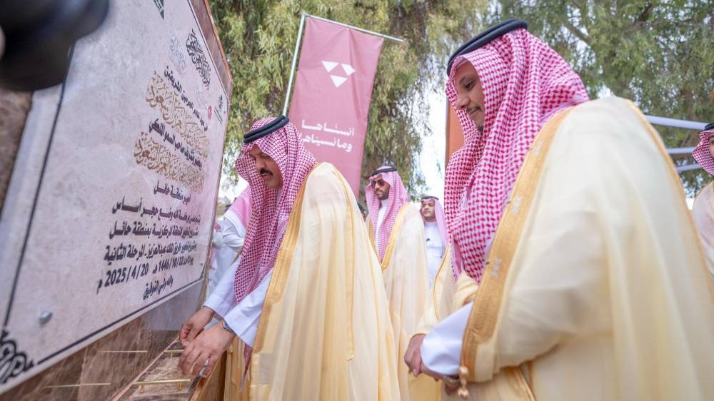 أمين حائل والرئيس التنفيذي لجودة الحياة: "المركزية التاريخية" تربط التراث بالتنمية 2 أمين حائل والرئيس التنفيذي لجودة الحياة: “المركزية التاريخية” تربط التراث بالتنمية