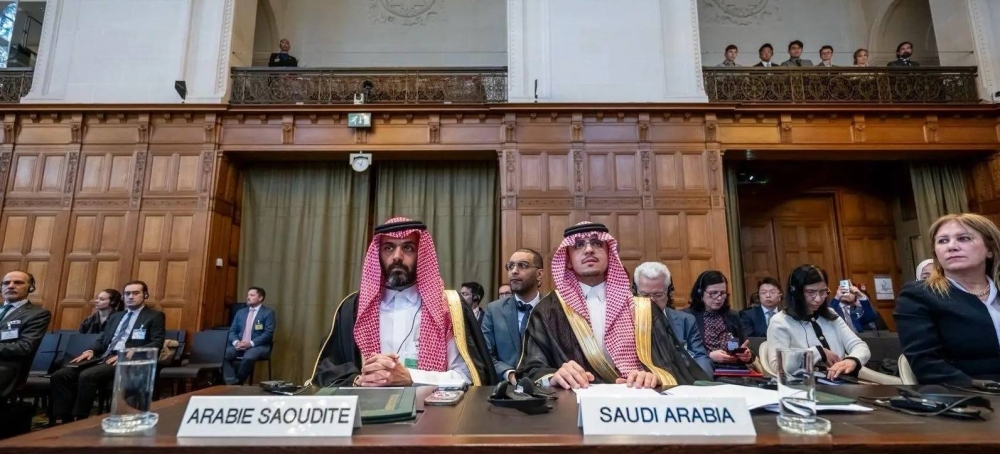 المملكة تشارك في جلسة محكمة العدل الدولية حول الأوضاع الإنسانية في فلسطين 2 المملكة تشارك في جلسة محكمة العدل الدولية حول الأوضاع الإنسانية في فلسطين