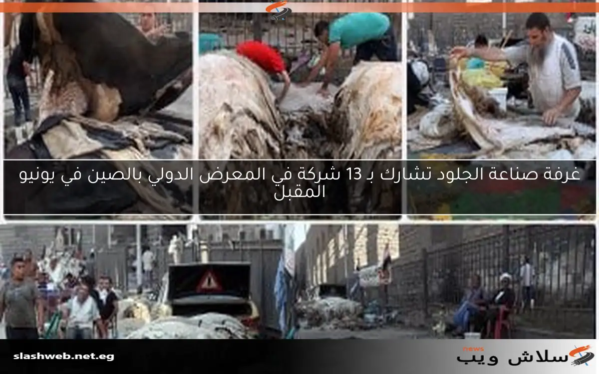 غرفة صناعة الجلود تشارك بـ 13 شركة في المعرض الدولي بالصين في يونيو المقبل 2 غرفة صناعة الجلود تشارك بـ 13 شركة في المعرض الدولي بالصين في يونيو المقبل