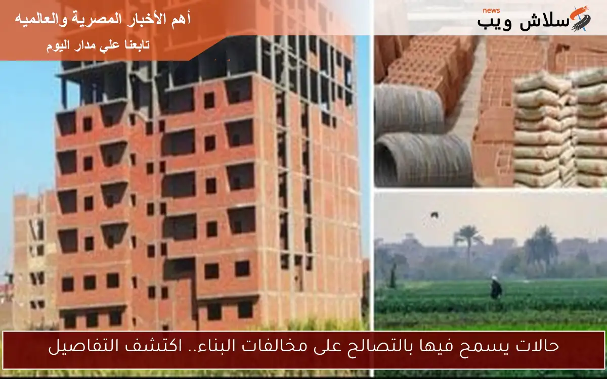حالات يسمح فيها بالتصالح على مخالفات البناء.. اكتشف التفاصيل 2 حالات يسمح فيها بالتصالح على مخالفات البناء.. اكتشف التفاصيل