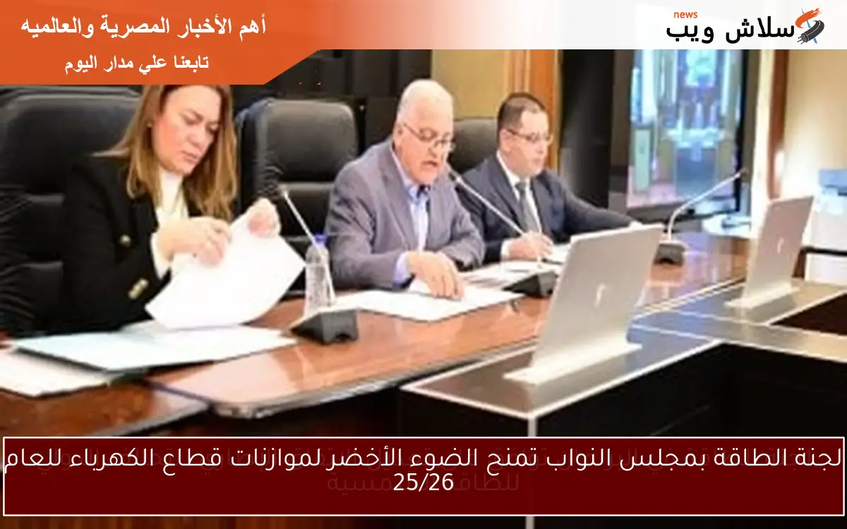لجنة الطاقة بمجلس النواب تمنح الضوء الأخضر لموازنات قطاع الكهرباء للعام 25/26 2 لجنة الطاقة بمجلس النواب تمنح الضوء الأخضر لموازنات قطاع الكهرباء للعام 25/26