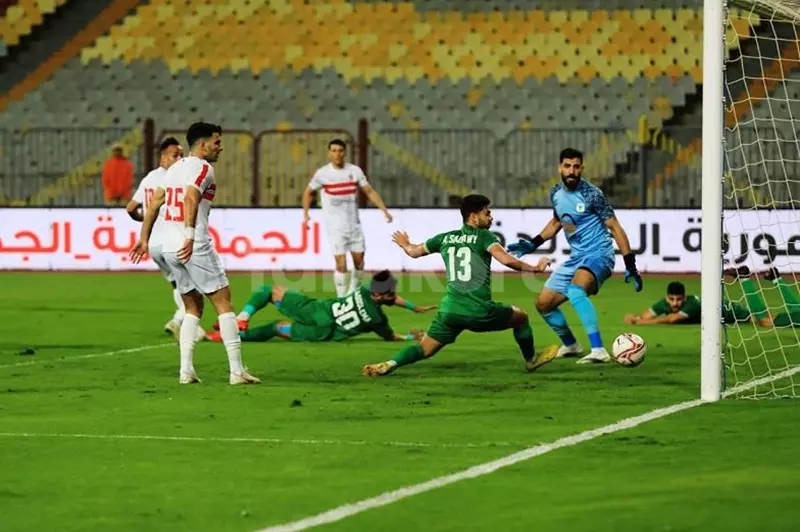 مواجهة بين المصري والزمالك في الدوري المصري بهدف مشترك 2 مواجهة بين المصري والزمالك في الدوري المصري بهدف مشترك