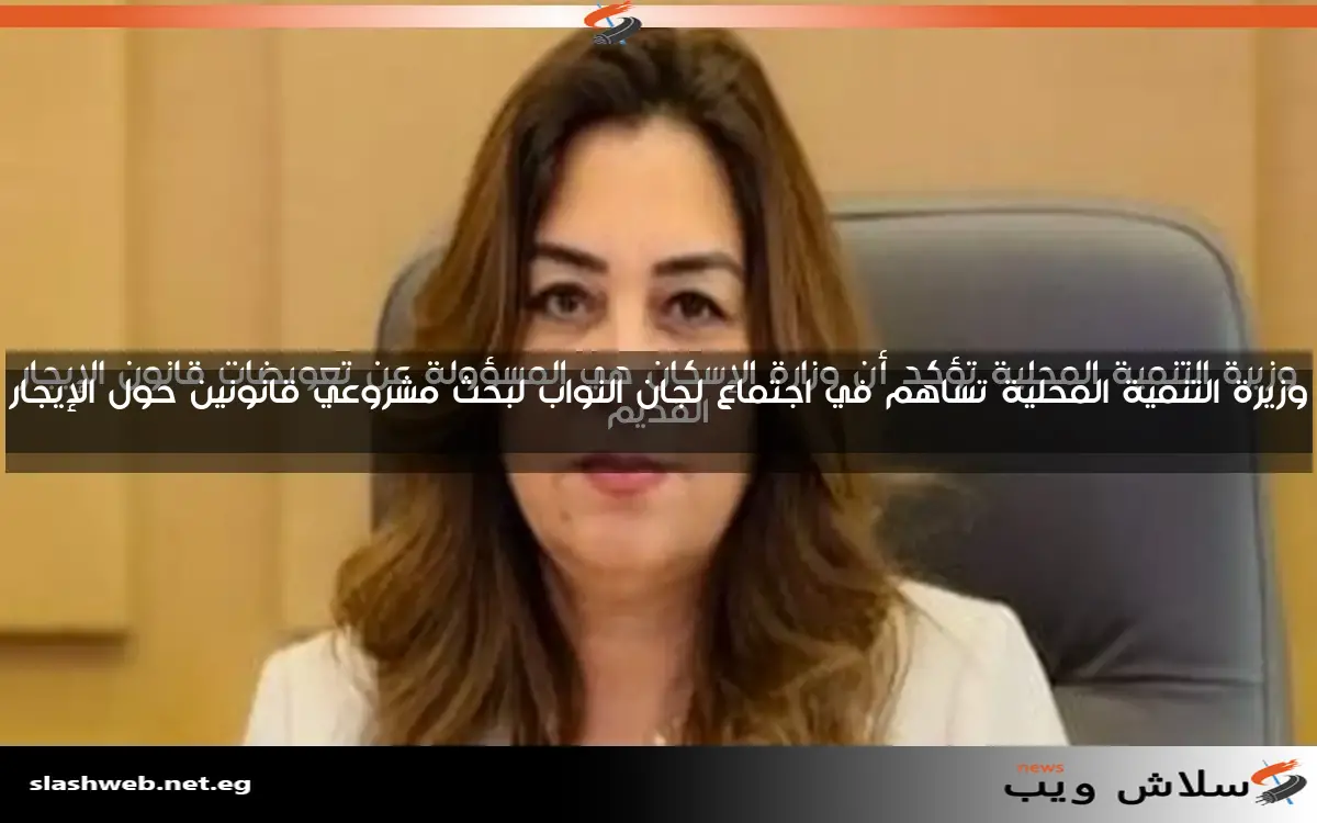 وزيرة التنمية المحلية تؤكد أن وزارة الإسكان هي المسؤولة عن تعويضات قانون الإيجار القديم 2 وزيرة التنمية المحلية تؤكد أن وزارة الإسكان هي المسؤولة عن تعويضات قانون الإيجار القديم