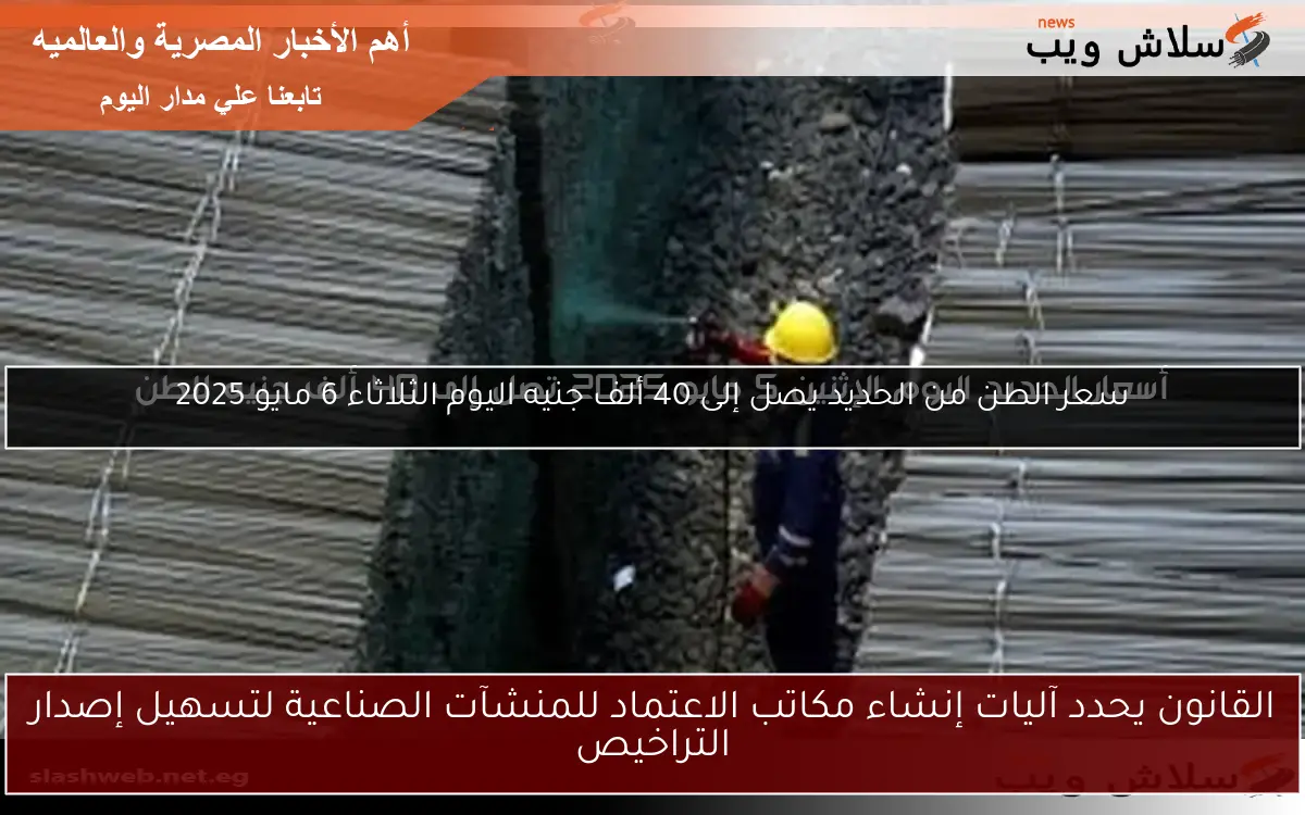 القانون يحدد آليات إنشاء مكاتب الاعتماد للمنشآت الصناعية لتسهيل إصدار التراخيص