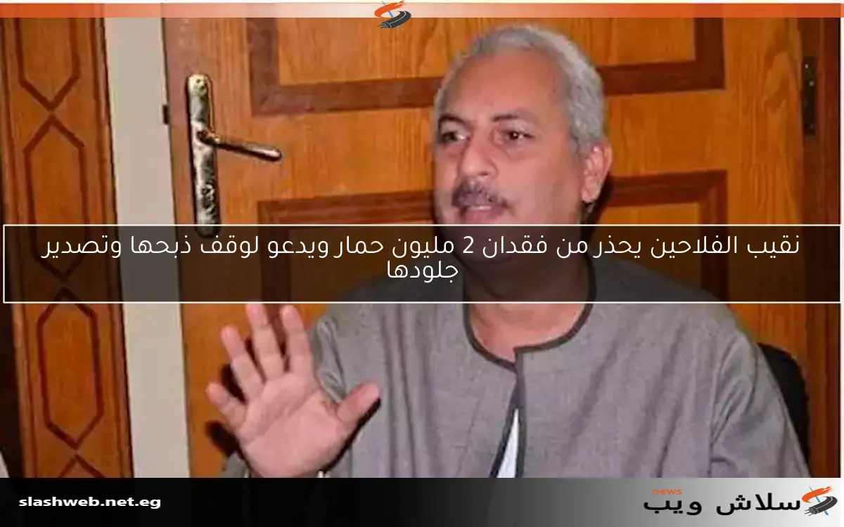 نقيب الفلاحين يحذر من فقدان 2 مليون حمار ويدعو لوقف ذبحها وتصدير جلودها 2 نقيب الفلاحين يحذر من فقدان 2 مليون حمار ويدعو لوقف ذبحها وتصدير جلودها