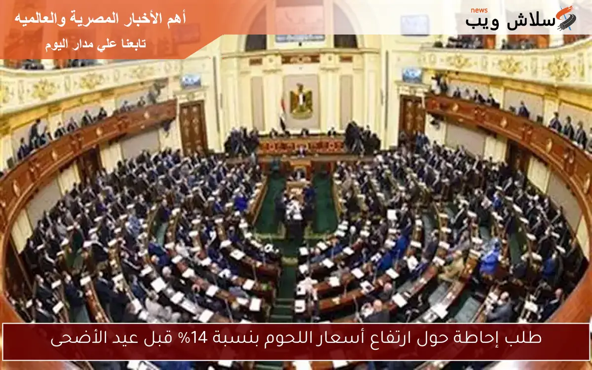 طلب إحاطة حول ارتفاع أسعار اللحوم بنسبة 14% قبل عيد الأضحى