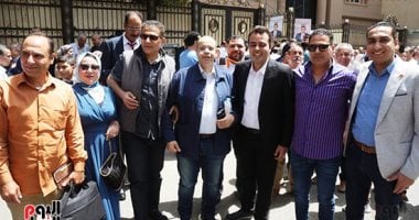 نجوم الصحافة يتوافدون للتسجيل في الجمعية العمومية ومد التسجيل مستمر حتى الساعة الثانية 2 نجوم الصحافة يتوافدون للتسجيل في الجمعية العمومية ومد التسجيل مستمر حتى الساعة الثانية