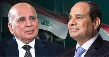 الرئيس السيسي يؤكد التزام مصر بدعم العراق في رئاسة القمة العربية المقبلة 2 الرئيس السيسي يؤكد التزام مصر بدعم العراق في رئاسة القمة العربية المقبلة