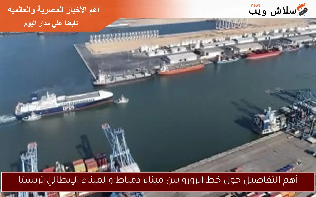أهم التفاصيل حول خدمة الرورو بين ميناء دمياط وميناء تريستا الإيطالي 2 أهم التفاصيل حول خدمة الرورو بين ميناء دمياط وميناء تريستا الإيطالي