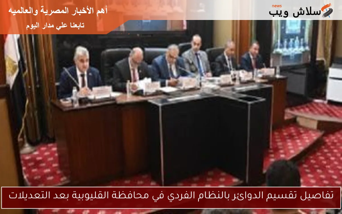 تفاصيل تقسيم الدوائر بالنظام الفردي في محافظة القليوبية بعد التعديلات