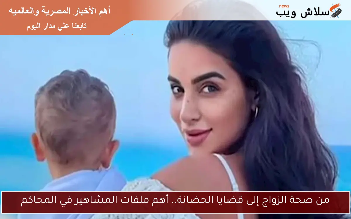 من صحة الزواج إلى قضايا الحضانة.. أهم ملفات المشاهير في المحاكم 2 من صحة الزواج إلى قضايا الحضانة.. أهم ملفات المشاهير في المحاكم