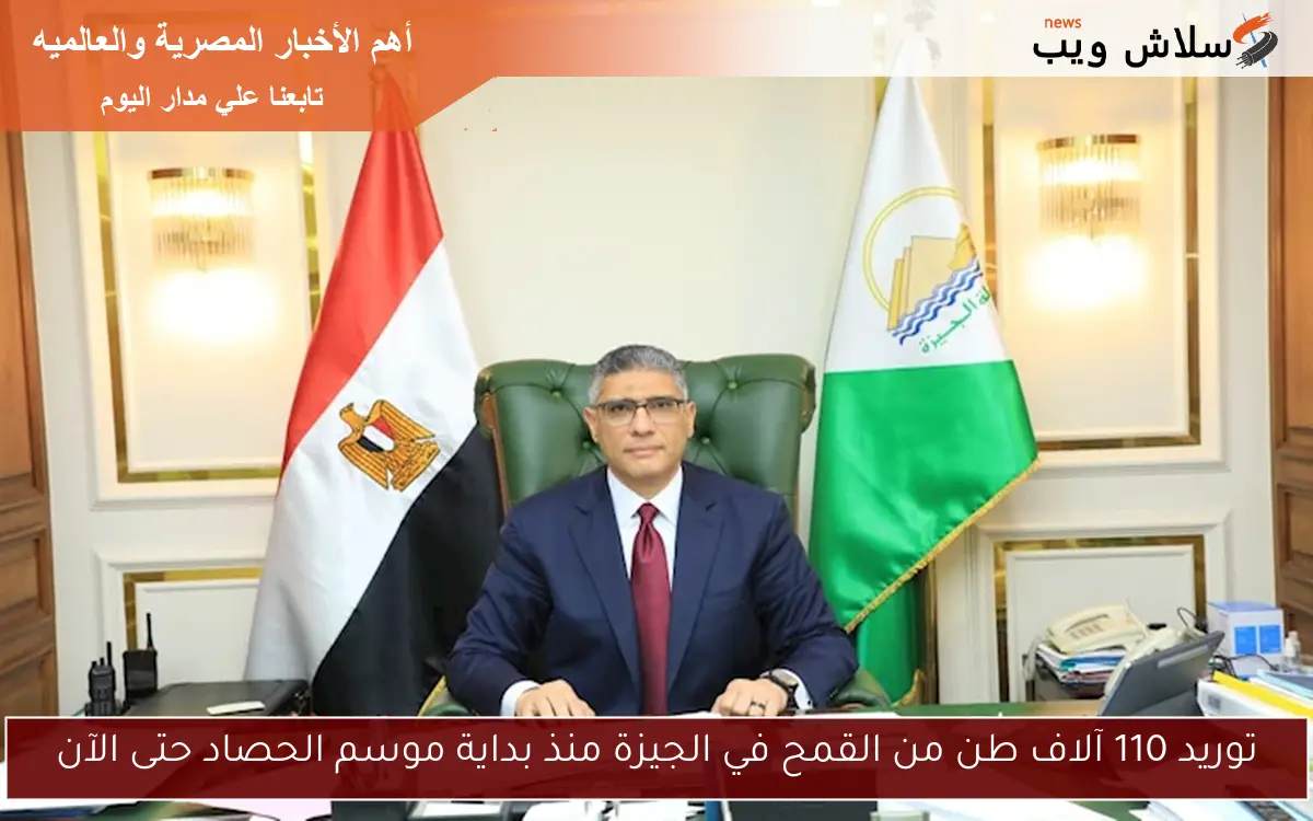 توريد 110 آلاف طن من القمح في الجيزة منذ بداية موسم الحصاد حتى الآن