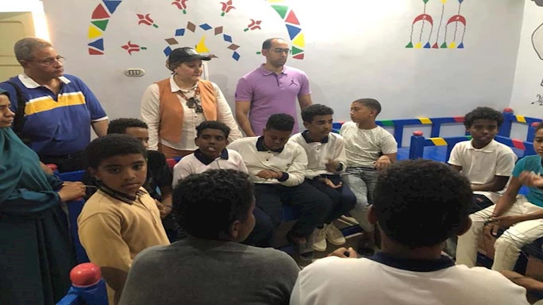 رئيسة "الطفولة والأمومة" تبحث مع محافظ أسوان سبل دعم قضايا الأطفال 2 رئيسة “الطفولة والأمومة” تبحث مع محافظ أسوان سبل دعم قضايا الأطفال