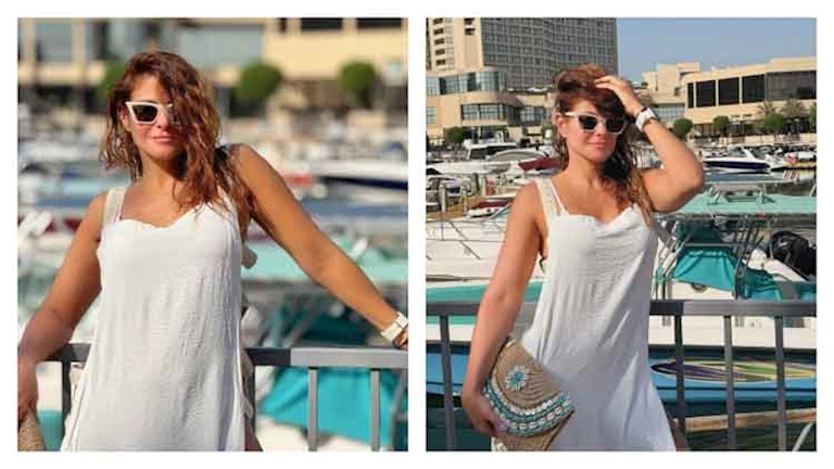 هيدي كرم تتألق بفستان جريء والجمهور يشيد بجمالها الدائم 2 هيدي كرم تتألق بفستان جريء والجمهور يشيد بجمالها الدائم