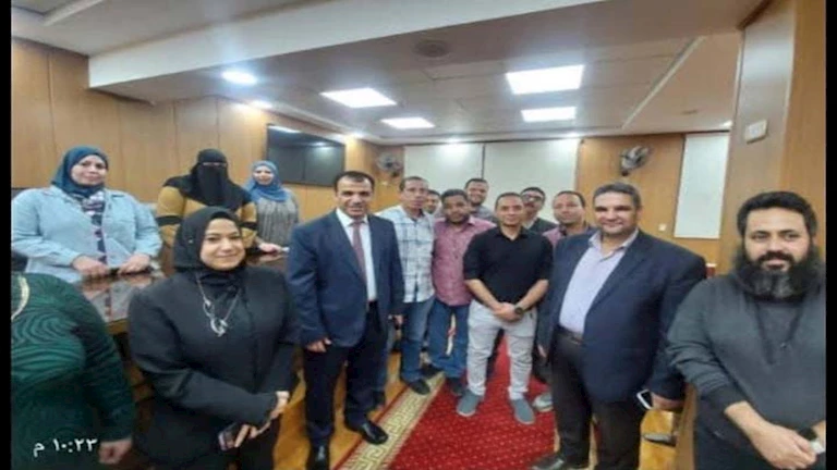 رئيس شمال الدلتا للكهرباء يقوم بجولة تفقدية في ورشة المشغولات الحديدية بجمصه 2 رئيس شمال الدلتا للكهرباء يقوم بجولة تفقدية في ورشة المشغولات الحديدية بجمصه