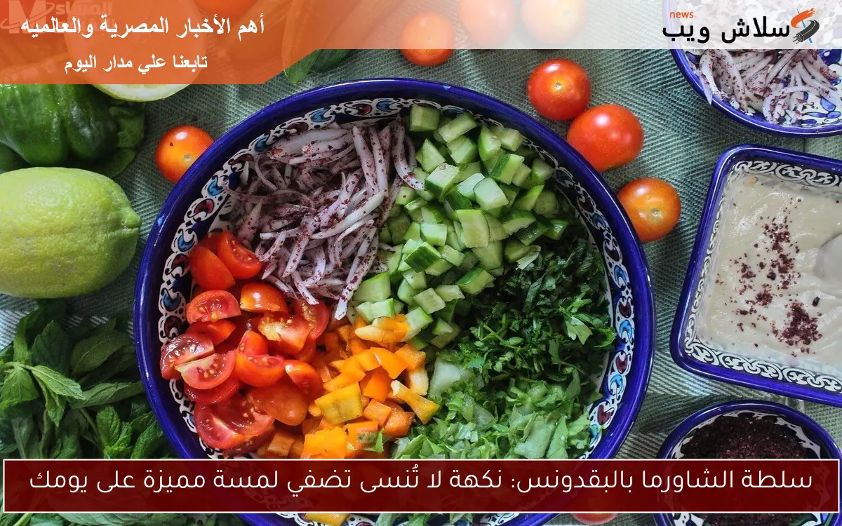 سلطة الشاورما بالبقدونس: نكهة لا تُنسى تضفي لمسة مميزة على يومك 2 سلطة الشاورما بالبقدونس: نكهة لا تُنسى تضفي لمسة مميزة على يومك