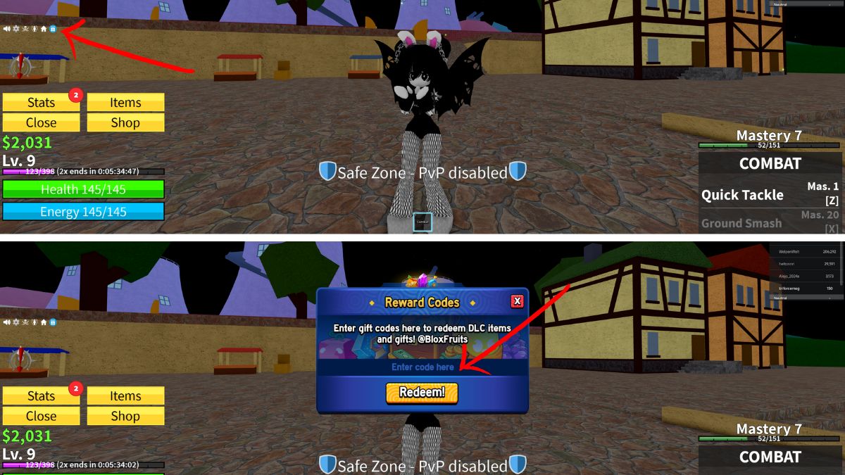اكواد بلوكس فروت Blox Fruits codes 2025