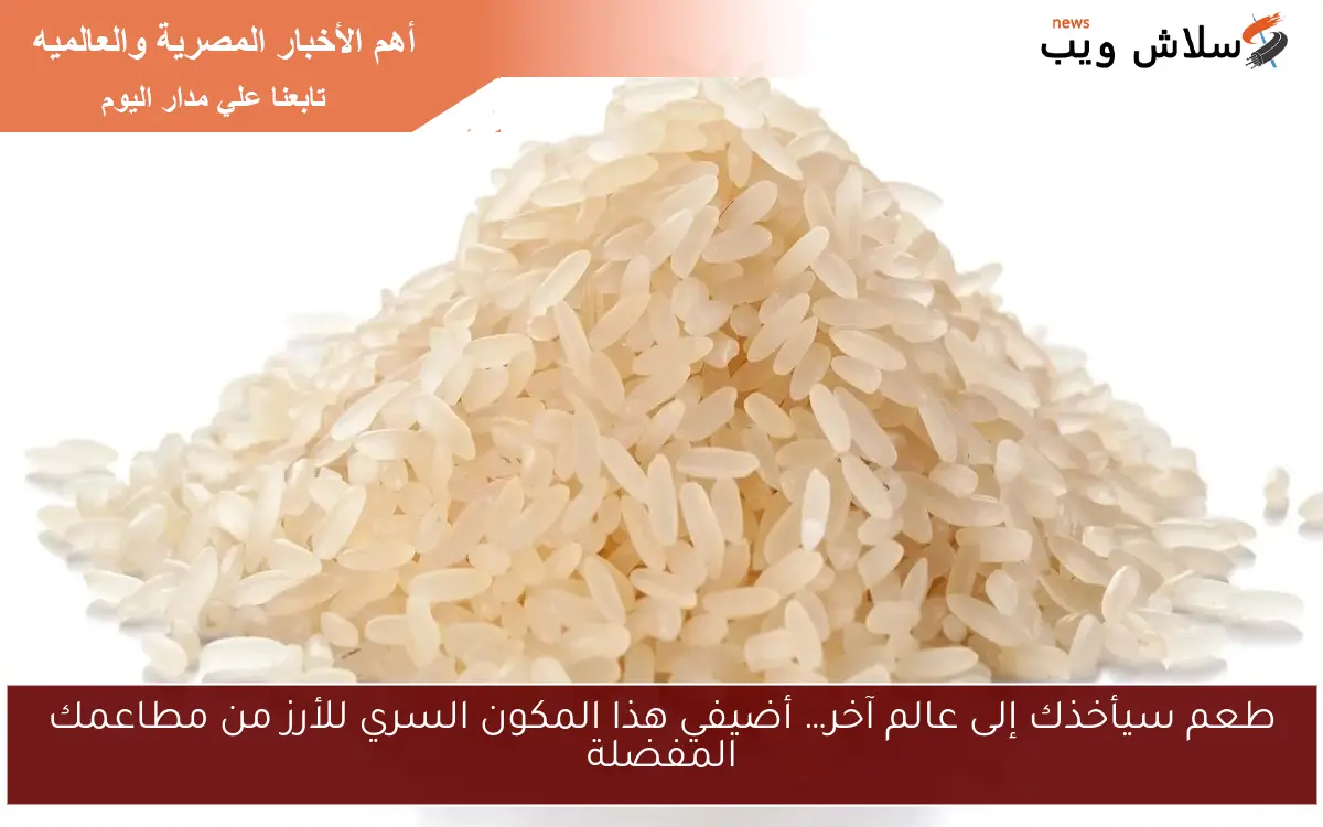 طعم سيأخذك إلى عالم آخر… أضيفي هذا المكون السري للأرز من مطاعمك المفضلة 2 طعم سيأخذك إلى عالم آخر… أضيفي هذا المكون السري للأرز من مطاعمك المفضلة