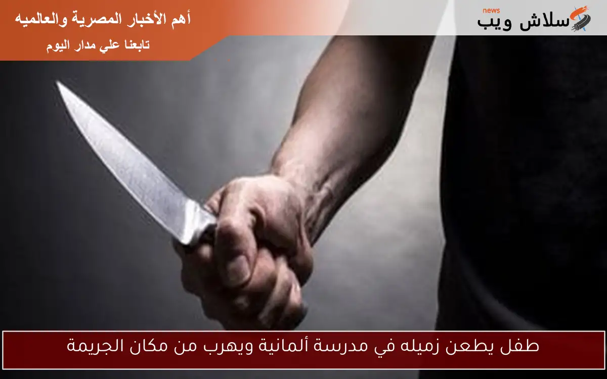 طفل يطعن زميله في مدرسة ألمانية ويهرب من مكان الجريمة