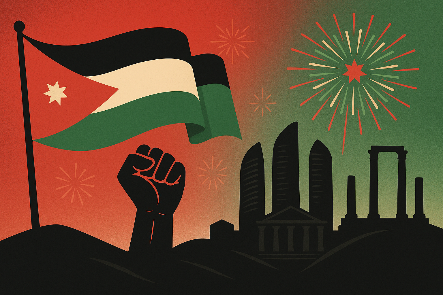 كلمة بمناسبة عيد الإستقلال الأردني