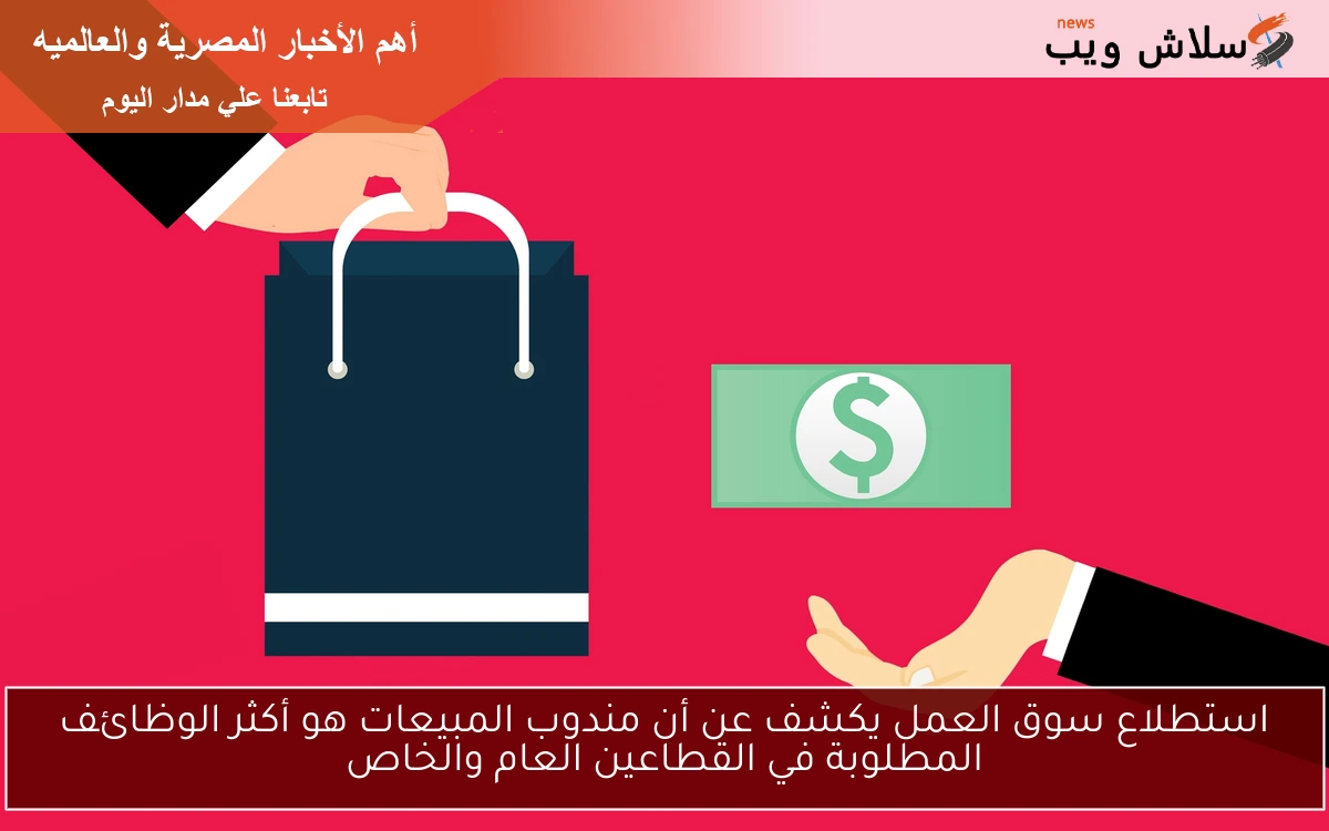 استطلاع سوق العمل يكشف عن أن مندوب المبيعات هو أكثر الوظائف المطلوبة في القطاعين العام والخاص